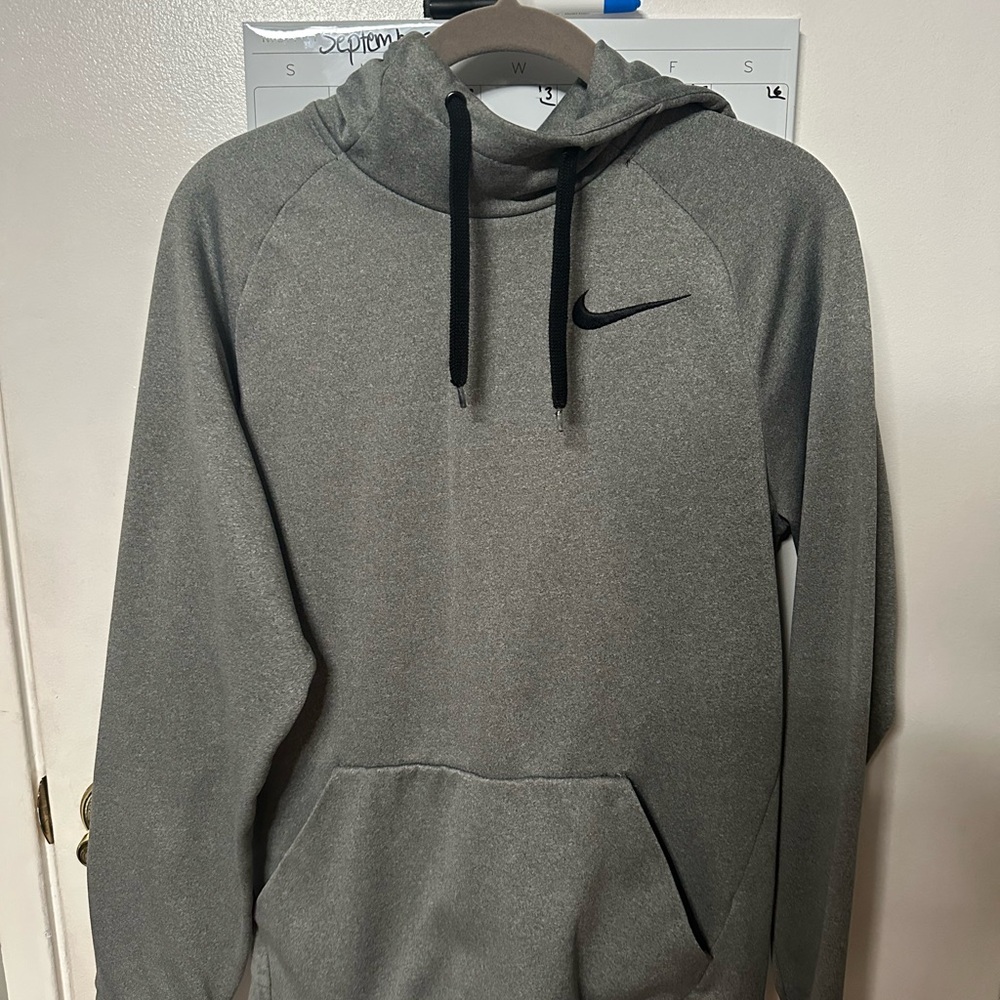 Nike Men's Heather Gray Hoodie